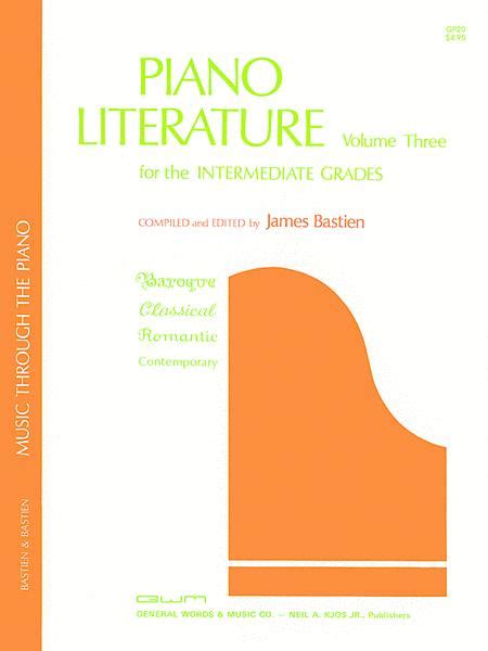 piano literature vol 3 for the intermediate grades PDF