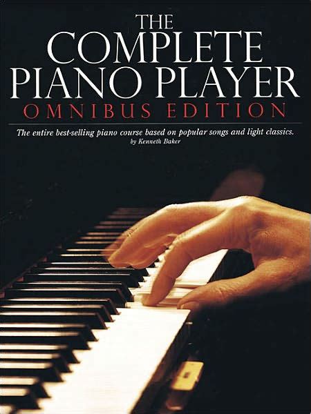 piano sheet music kenneth baker the complete keyboard player books 1 2 3 in one omnibus edition pdf Kindle Editon