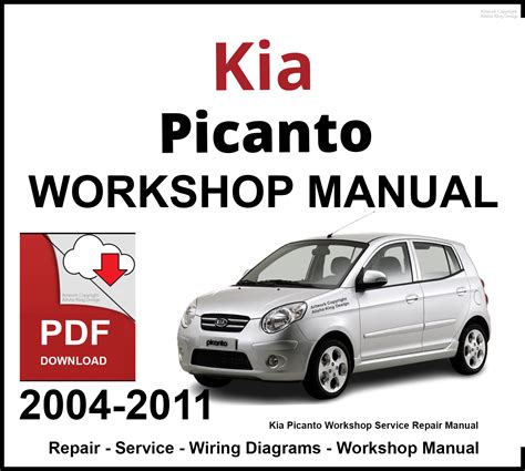 picanto engine service manual PDF