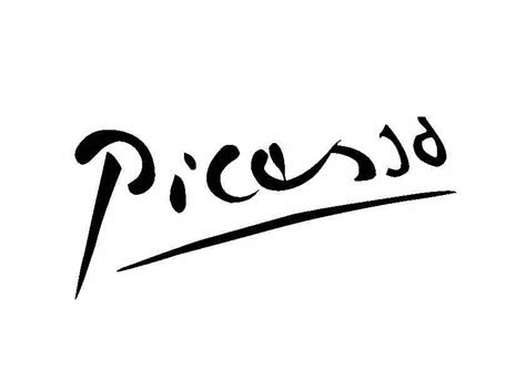 picasso signature