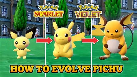 pichu evolves to