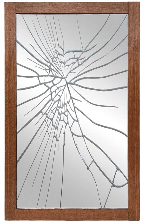 pictures of broken mirrors