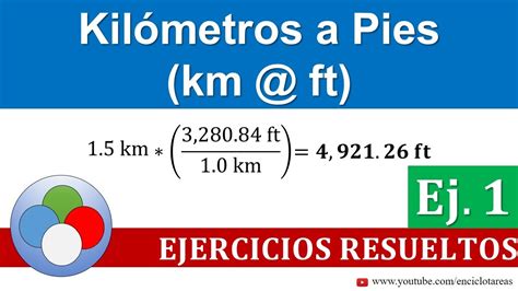 pie a kilometro