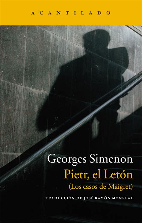 pietr el leton los casos de maigret narrativa del acantilado Epub