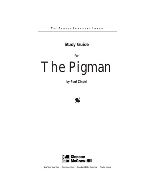 pigman study guide answer sheet mcgraw hill Epub