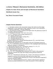 pilbeam mechanical ventilation workbook answers chapter 5 Reader