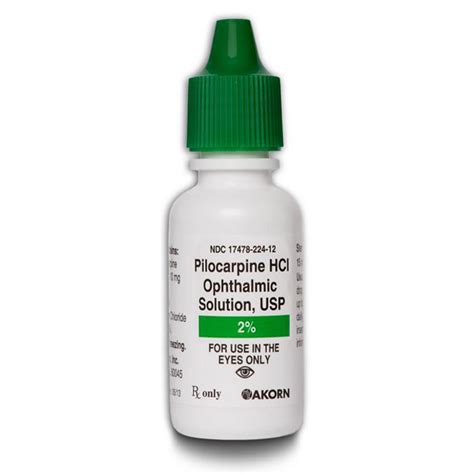 pilocarpine ophthalmic drops