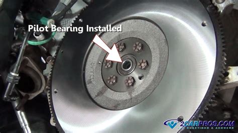 pilot bearing install