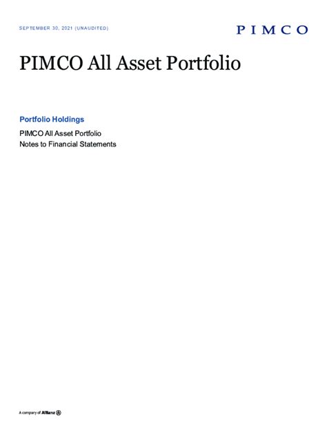 pimco all asset institutional