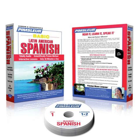 pimsleur spanish basic course level 1 lessons 1 10 cd learn to speak and understand latin american spanish Epub