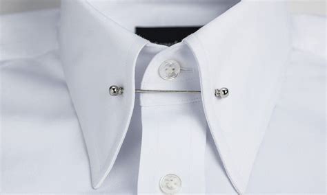 pin collar dress shirt