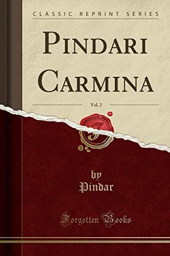 pindari carmen nemeaeum classic reprint Epub