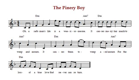 pinery boy what does it mean