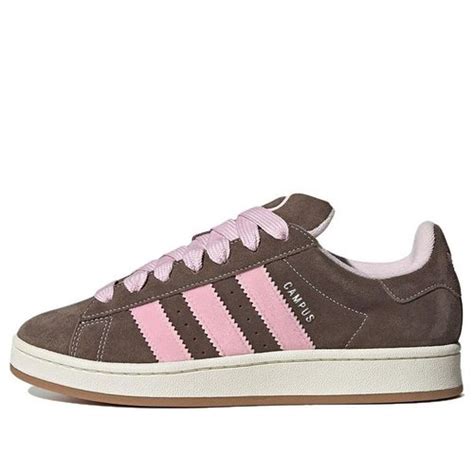 pink and brown adidas