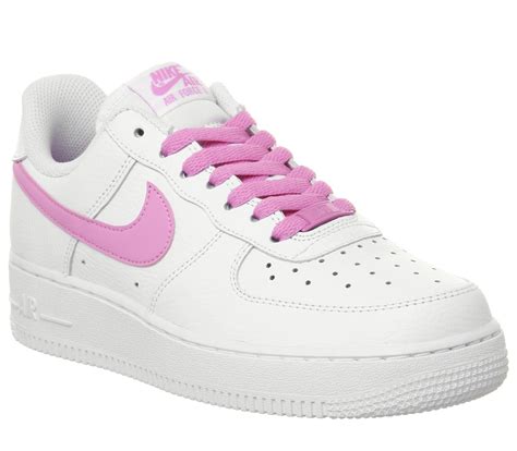 pink and white air force