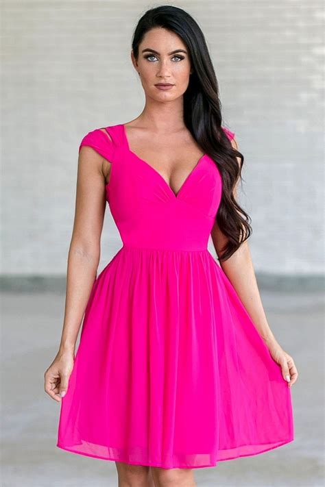 pink dress for women