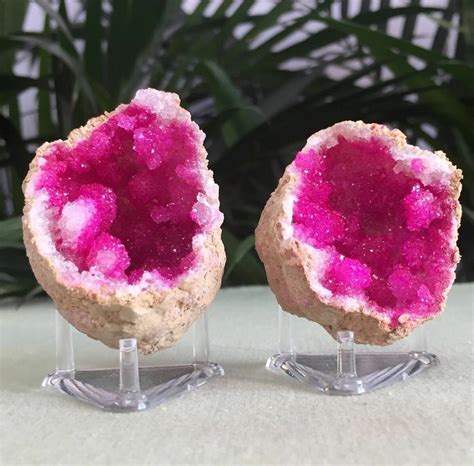 pink geode