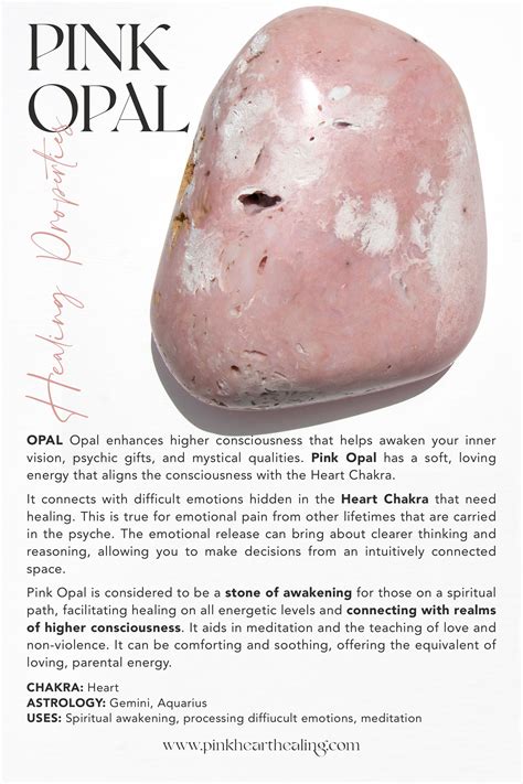 pink opal meaning