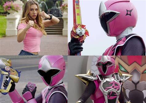 pink power rangers ninja steel