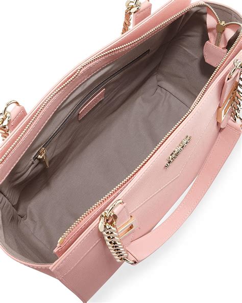 pink shoulder bag