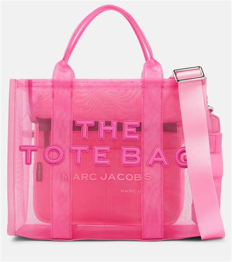 pink tote bag marc jacobs