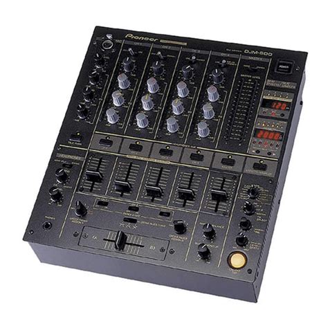 pioneer djm 600 mixer manual Doc