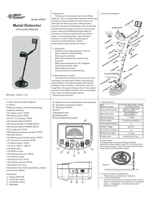 pioneer prospector metal detector manual Doc