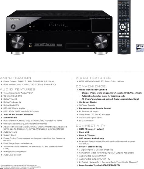 pioneer vsx d user guide Reader