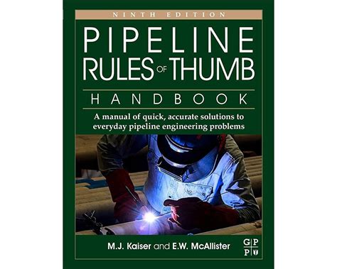 pipeline rules of thumb handbook fifth edition Epub