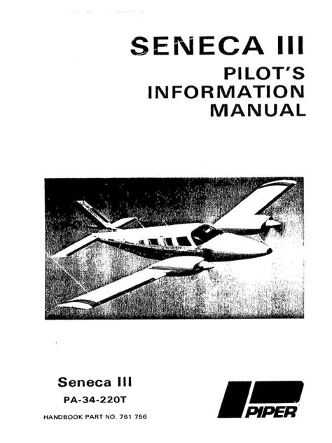 piper seneca v manual pdf PDF