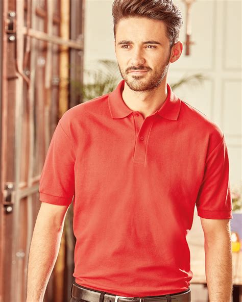 pique cotton polo shirts