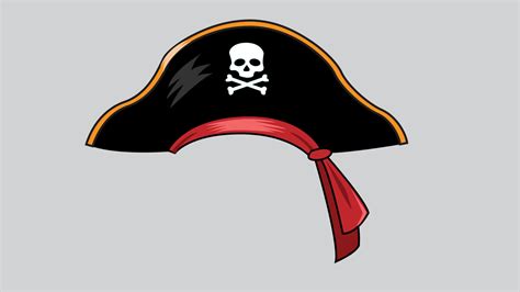 pirate hat cartoon