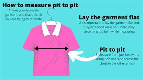 pit to pit measurement