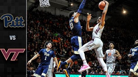 pitt vs va tech basketball