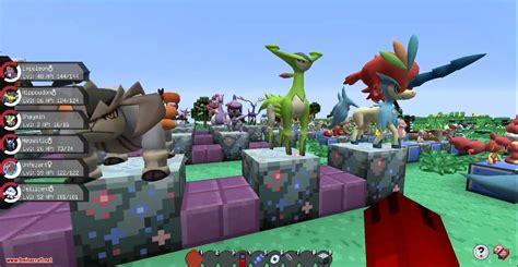 pixelmon server with custom mods