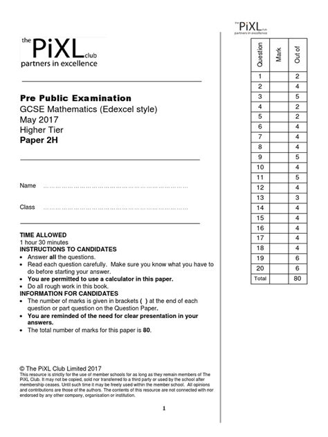 pixl club ppe paper 1 may 2015 Ebook Reader