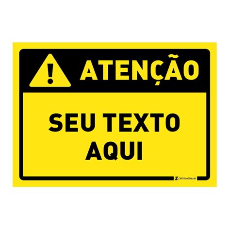 placa atencao