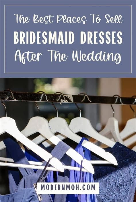 places to sell bridesmaid dresses