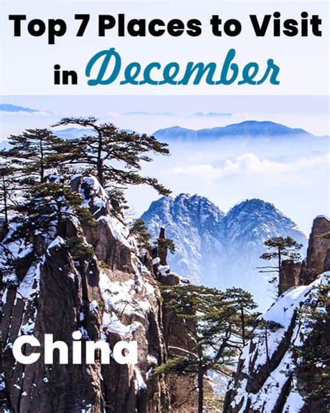 places to visit in china december