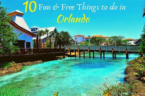 places to visit in orlando for free