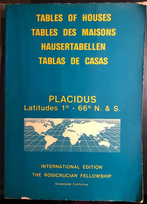 placidus table of houses Ebook Epub