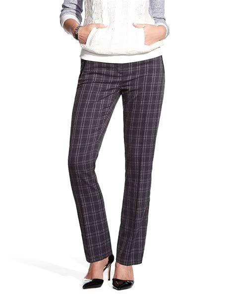 plaid dress pants