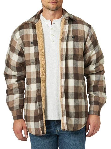 plaid shirt jacket mens