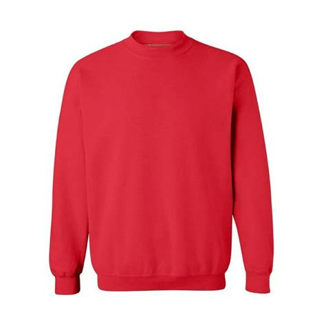 plain red sweatshirt