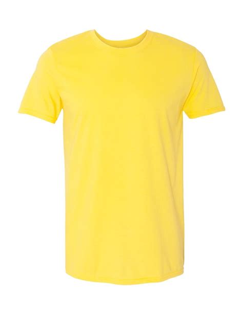 plain tshirt yellow