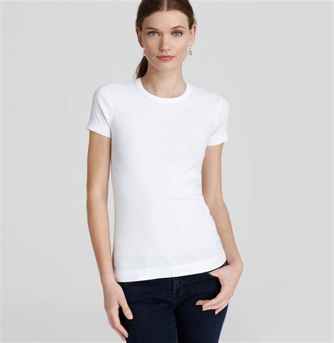 plain white t shirt womens