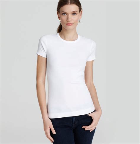 plain white t-shirt