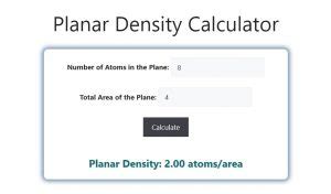 planar calculator