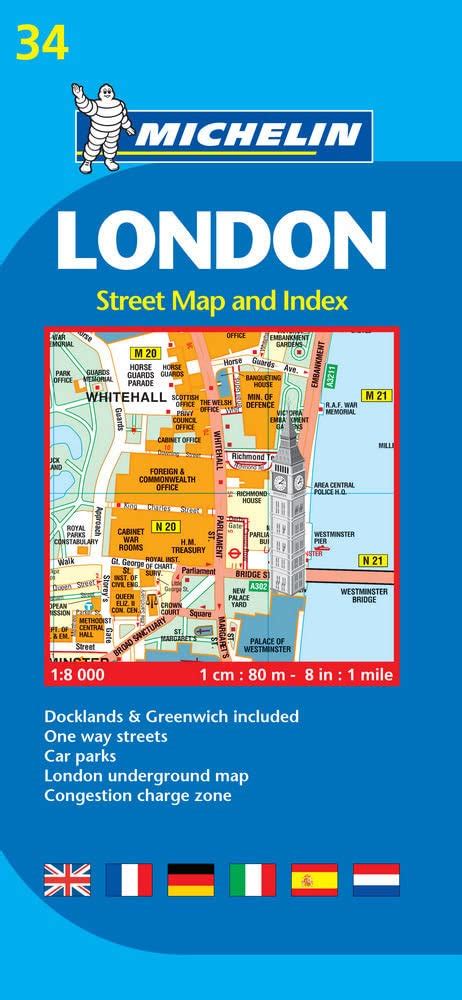 plano london street map and index planos michelin Epub