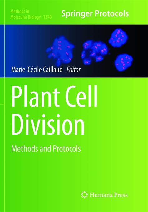 plant cell division protocols molecular Kindle Editon